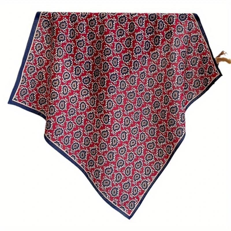 Red Mini Paisley