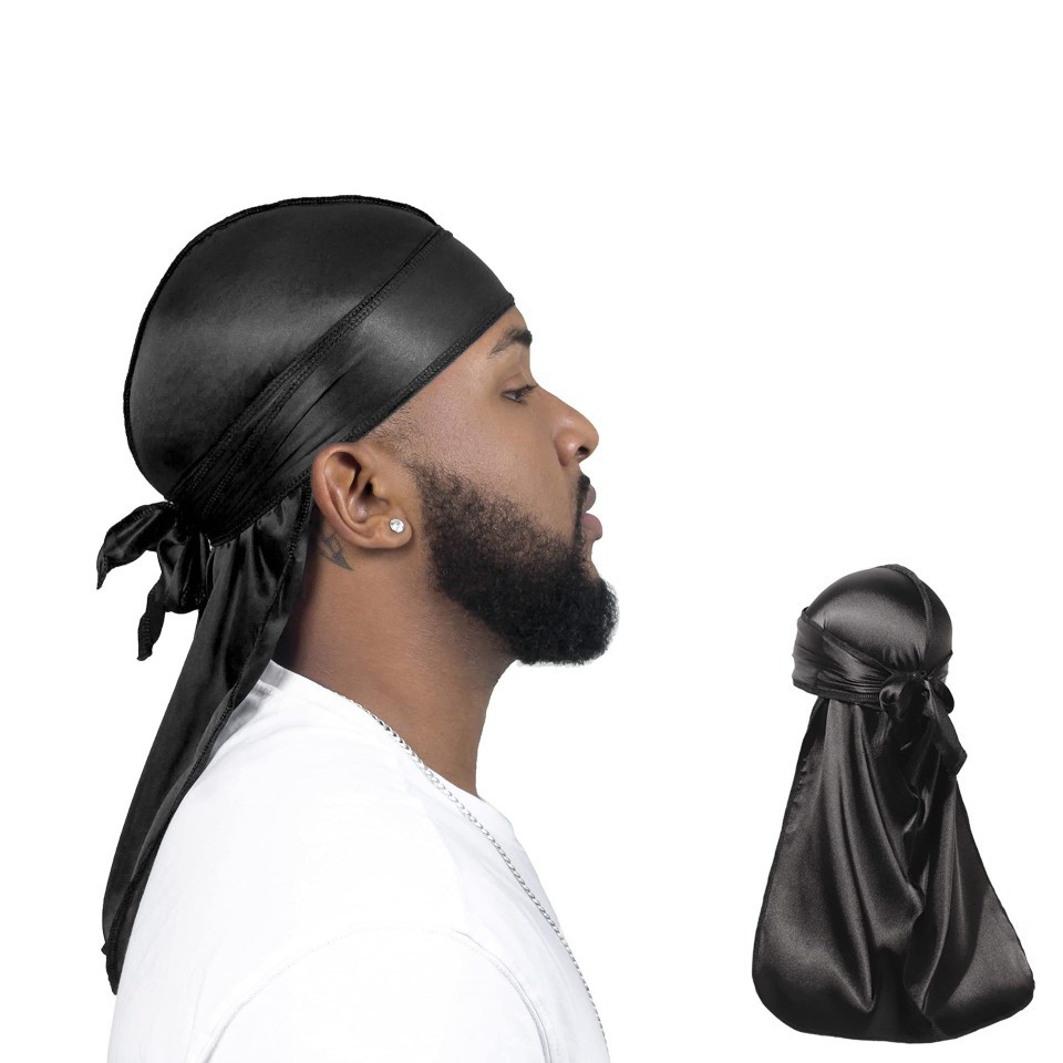 Black Satin Durag